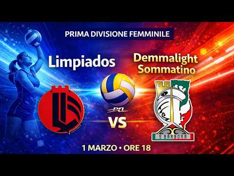 Limpiados Volley - Demmalight Sommatino | Prima divisione femminile