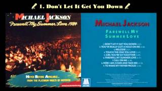 Michael Jacks♥n *☆* Don&#39;t Let It Get You Down