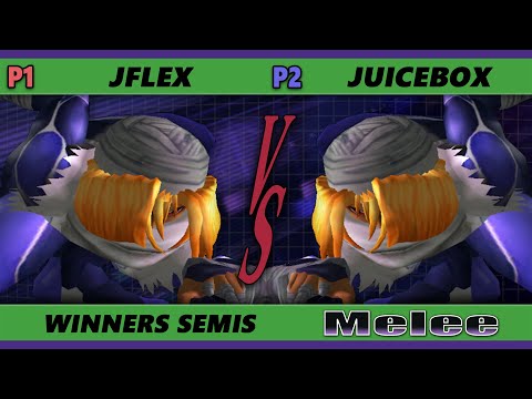 S@X 390 Online Winners Semis - JFlex (Sheik) Vs. Juicebox (Sheik) Smash Melee - SSBM