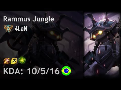 Rammus Jungle vs Jarvan IV - 4LaN - BR Challenger Patch 8.1