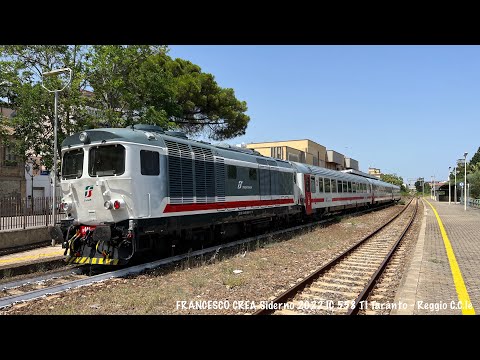 IC 558 TI Taranto - Reggio di Calabria C.le (MESSA IN SERVIZIO DELLA D 445.1086)