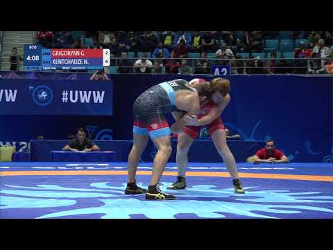 1/8 FS - 79 kg: G. GRIGORYAN (ARM) v. N. KENTCHADZE (GEO)
