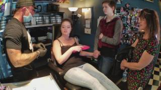 Lip Piercing at Multnomah Body Piercing Gresham