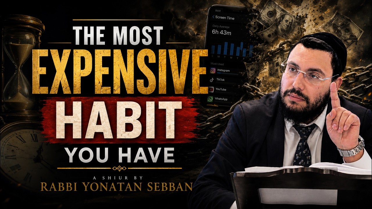 The Most Dangerous Addiction Nobody Talks About | Rabbi Yonatan Sebban