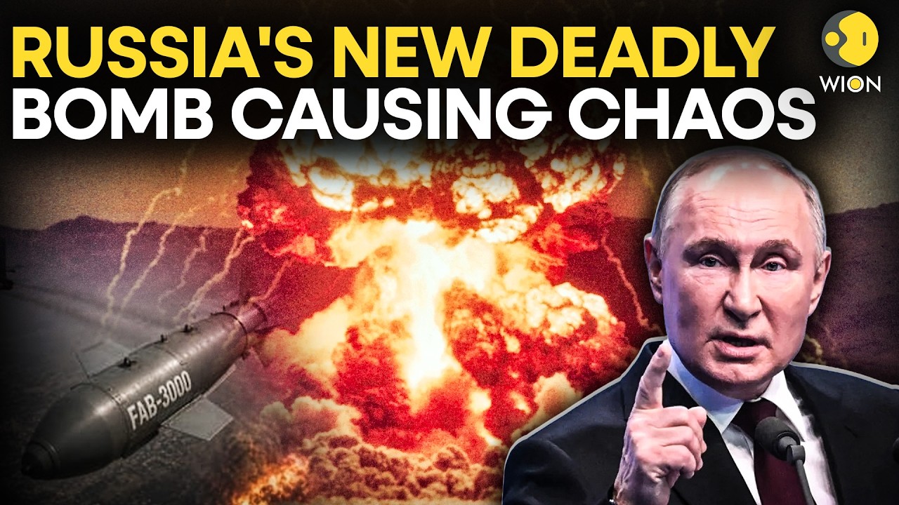 Russia-Ukraine War LIVE | Putin's Cheap New Shock Glide-Bomb: FAB-3000 Unleashes Havoc on Ukraine