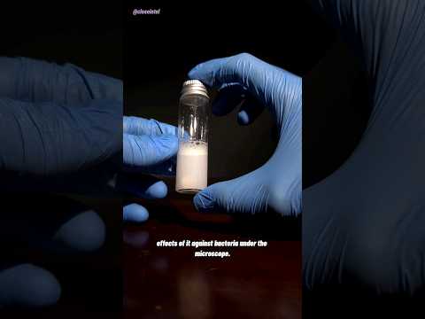 Old Penicillin vs Germs Under Microscope