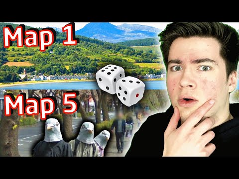 Playing RANDOM GeoGuessr Maps (Insane Luck?) - YouTube