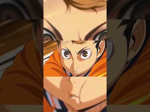 Nishinoya receive Ushijima spike#haikyuuanime #nishinoya #ushijima