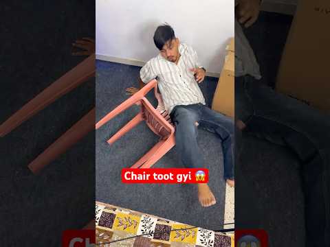 Old Chair Ko ￼Chhat Se Fek Diya 😱#shorts