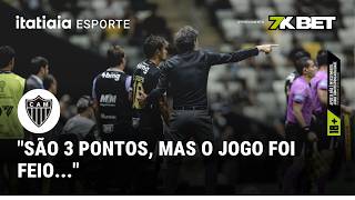 CAIXA CRITICA POSTURA DE ALGUNS JOGADORES DO ATLÉTICO NA VITÓRIA CONTRA O JUVENTUD-URU