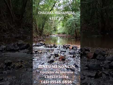 Chácara 4322 m2 Medianeira/PR #medianeira #imoveis #imóveis #chacarasavenda #natureza #paraná