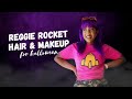 Halloween Costume Ideas Reggie Rocket Hair Makeup THE PONPONS