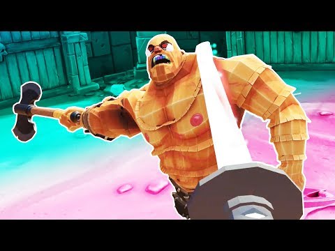 Slicing Up Gladiators with the Magic Longsword! Mods! - Gorn Gameplay - VR HTC Vive Pro
