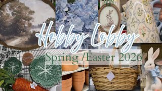 Hobby Lobby NEW 2026 Shop with me for Easter & Spring, Spring decor ideas, Easter Home Decorations