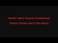 Chapin Carpenter   Never Had It So Good