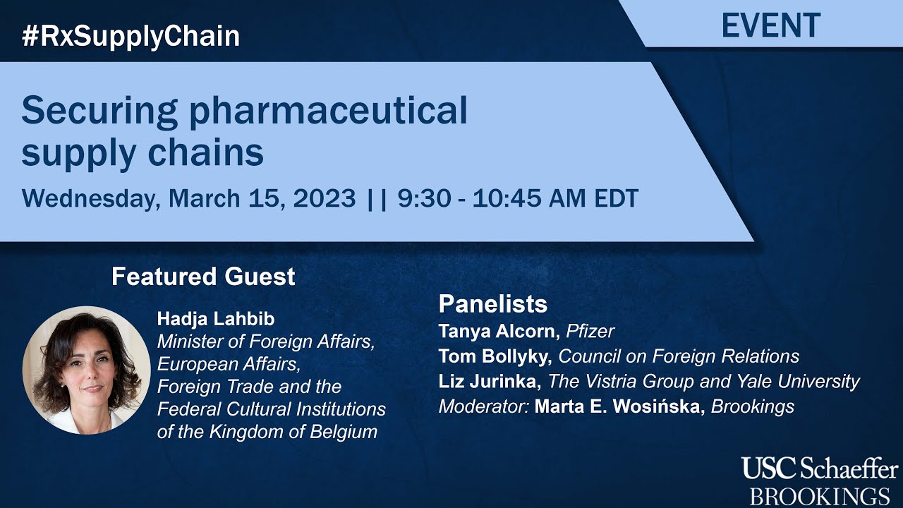 Securing pharmaceutical supply chains