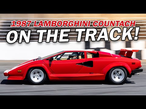 1987 Lamborghini Countach 5000 QV Test Drive