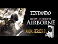 Medalha De Honra Airborne Xbox Series S Testando A Retr