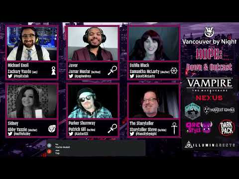 Vampire the Masquerade | Hope: Down & Outcast Season 1 Episode 1 (Premiere) #vtm #ttrpg #rpg