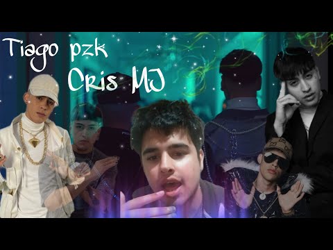reaccionando a FIERA   CRIS MJ x TIAGO PZK Official Music Video nicolas mora