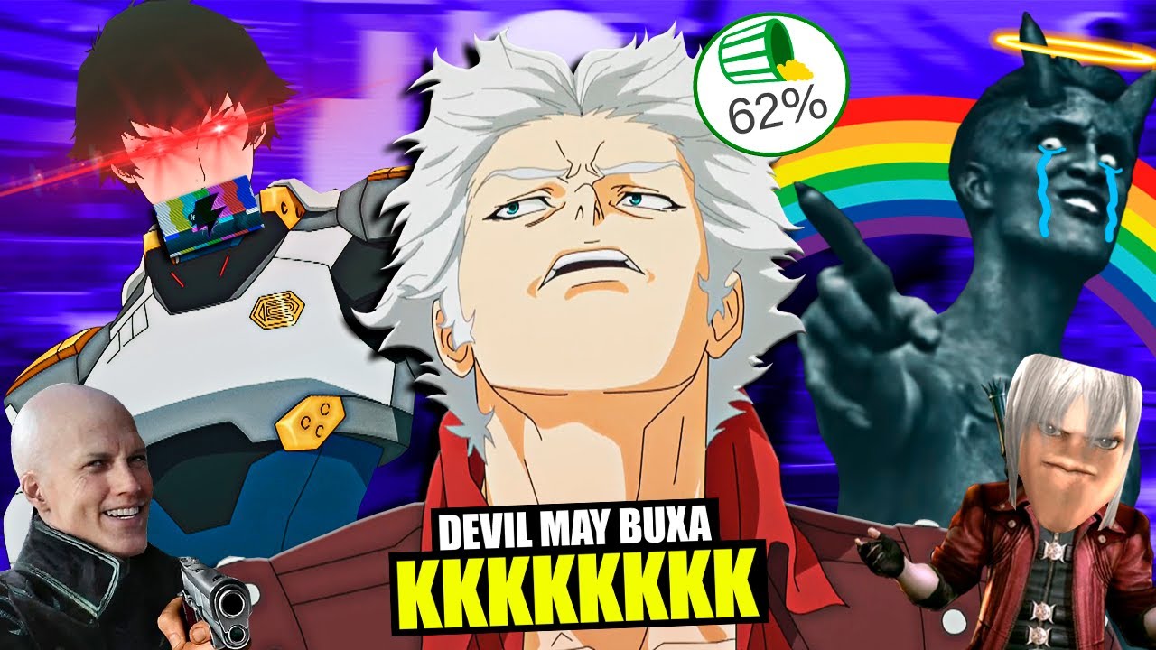 O anime do Devil May Cry da NETFLIX kkkkkkkkkkkkkkkkkkkkkkkkkkkkk 🤡🤢