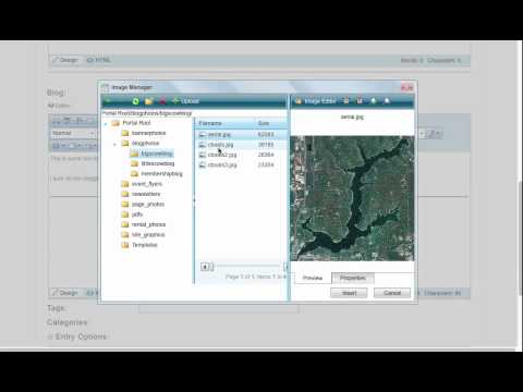 Tutorial on how to upload photos and do blog entries in DotNetNuke (DNN)