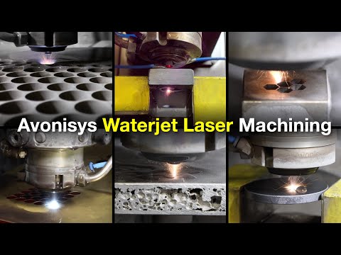 Avonisys waterjet laser technology / Precision ceramic and metal laser cutting