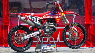Model motocyklu GASGAS MC 450 F J. Barcia 1:12