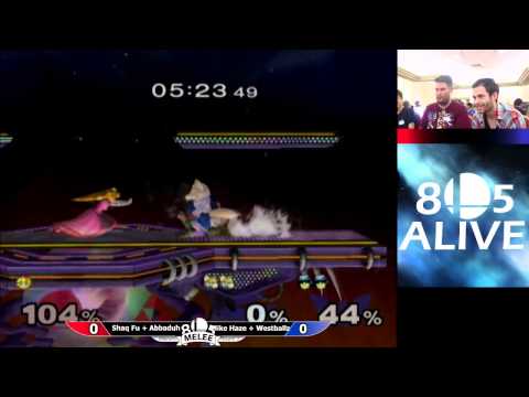805 Alive Doubles - Mike Haze + Westballz vs Shaq Fu + Abbaduh