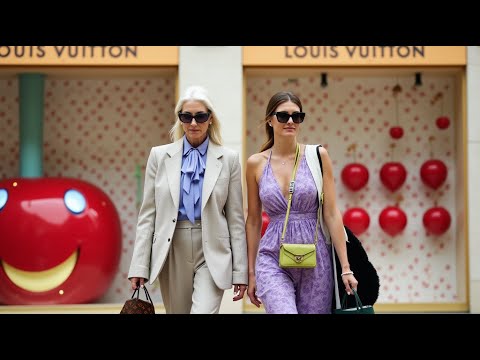 London Summer Street Fashion 2025. What Stylish People Are Wearing This Season. Cinematic ASMR Walk