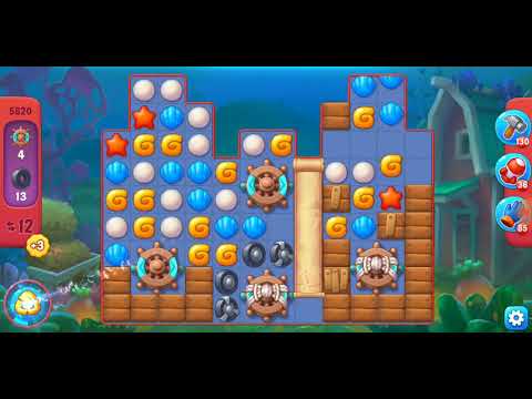 Fishdom. 5820 hard level no boosters and diamonds