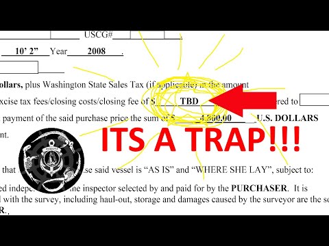 Yacht Broker Money Traps: Tayana 37