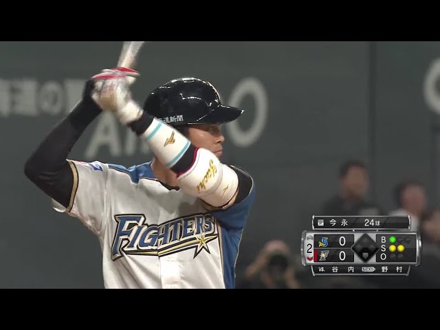 【2回裏】ファイターズ・谷内 移籍後札幌ドーム初ヒット‼ 2019/3/3 F-DB
