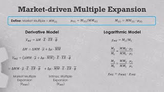 PE manager-driven multiple expansion formulas