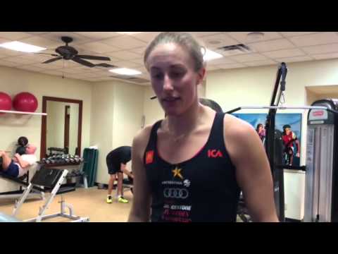 Alpindagboken: Kajsa Kling på gymmet: SVT