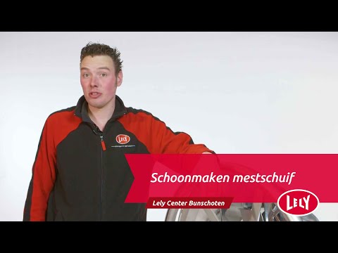 Lely Discovery - Schoonmaken mestschuif - Wilco den Boer