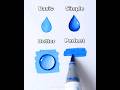 Water Drop Drawing Shorts Art Drawing