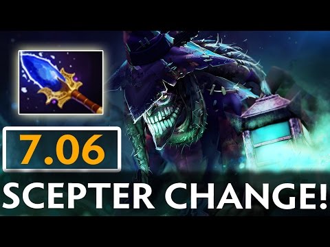7.06 PATCH UPDATE Dota 2 | Dazzle SCEPTER CHANGE!