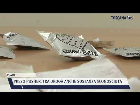 2021-09-28 PRATO - PRESO PUSHER, TRA DROGA ANCHE SOSTANZA SCONOSCIUTA