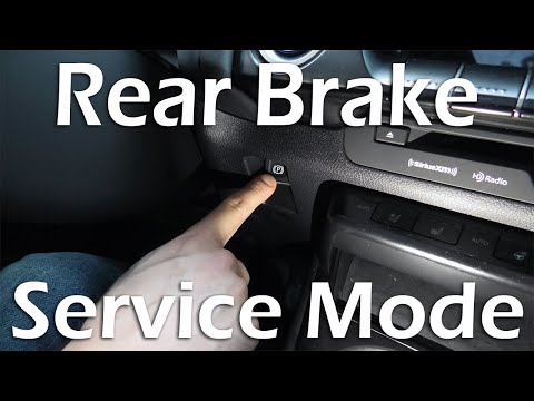 Lexus UX (2019-2026): Rear Brake Service Mode. EPB Actuator Release. No TechStream!
