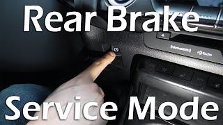 Lexus UX (2019-2026): Rear Brake Service Mode. EPB Actuator Release. No TechStream!