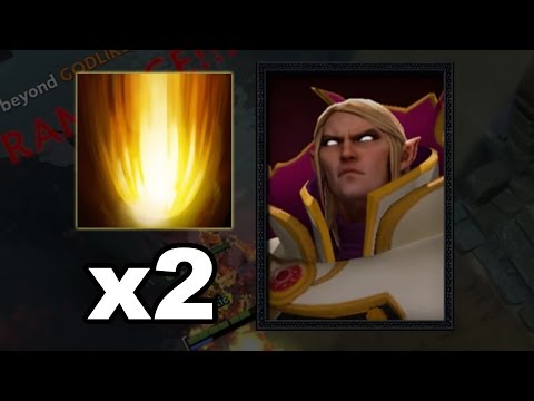 Invoker 2 Sunstrike Rampage vs Dendi Dota 2