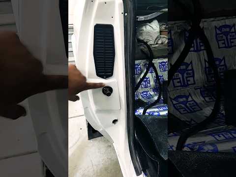 Door striker reinforcement panel on 85 Monte Carlo/Gbody. Build Update #cars #carbuild #gbody