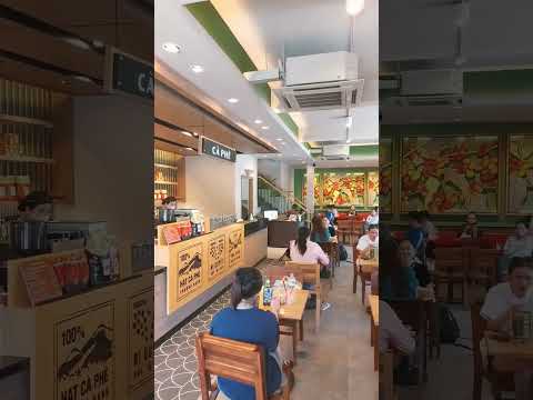 Quán café Highlands Vĩnh Điềm Trung.TP Nha Trang.Café máy lạnh.