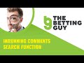 Inrunning Comments Search Function Inrunning Comments Search Function