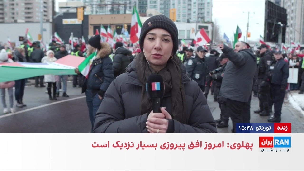 همبستگی ایرانیان در تورنتو با انقلاب ملی