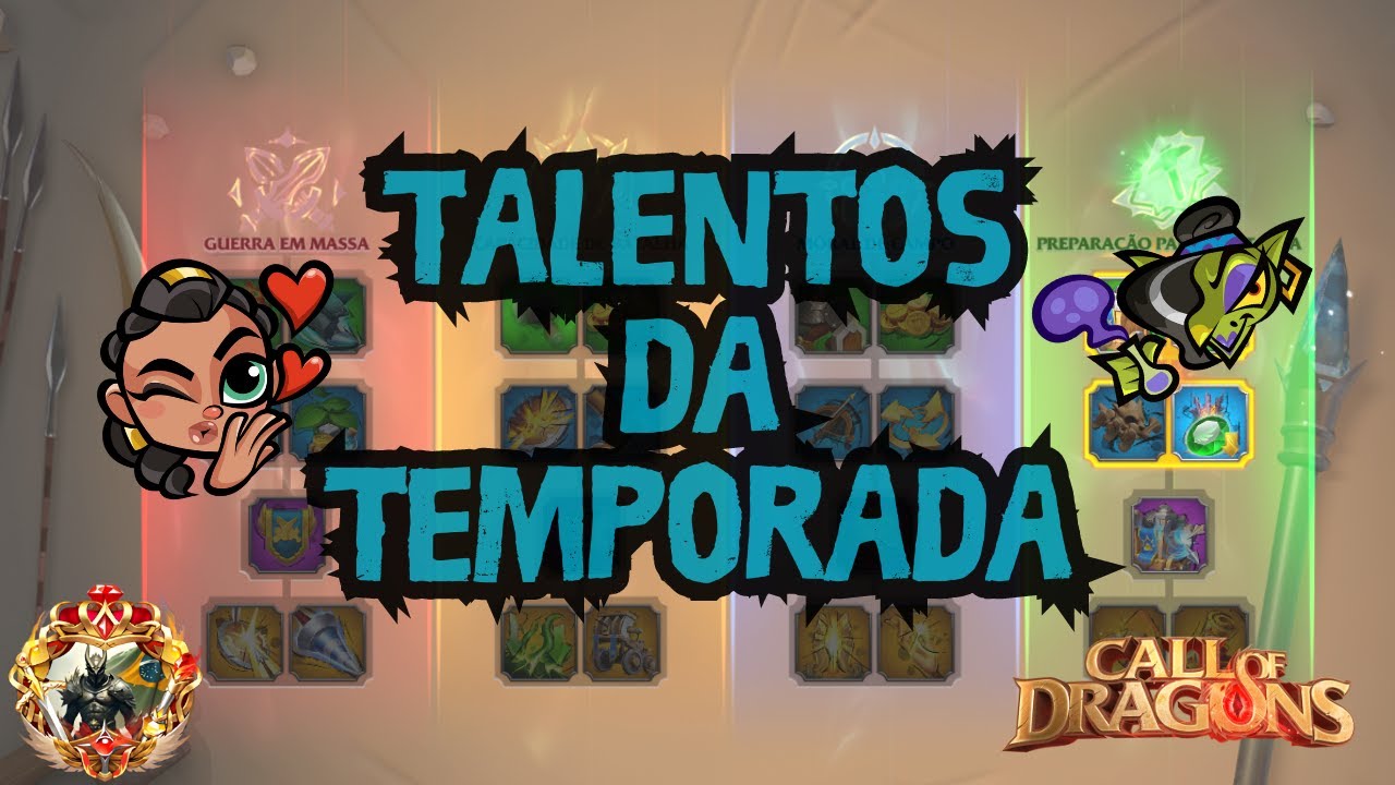 TALENTOS DA NOVA TEMPORADA | Quais pegar??? #go191