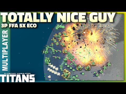 3 Player FFA - Nukes of every kind Multiplayer - Planetary Annihilation: Titans