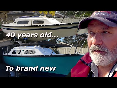 7 Month restoration, ready for Dinghy Cruising