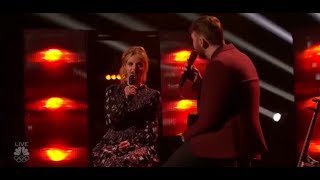 Evie Clair and Chase Goehring Perform with the STAR James Arthur on America´s Got Talent 2017